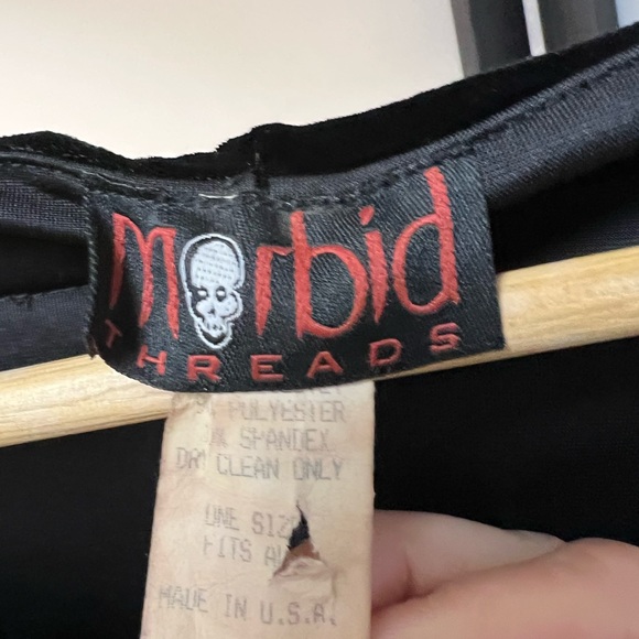 Morbid Threads velvety cloak - Picture 4 of 7